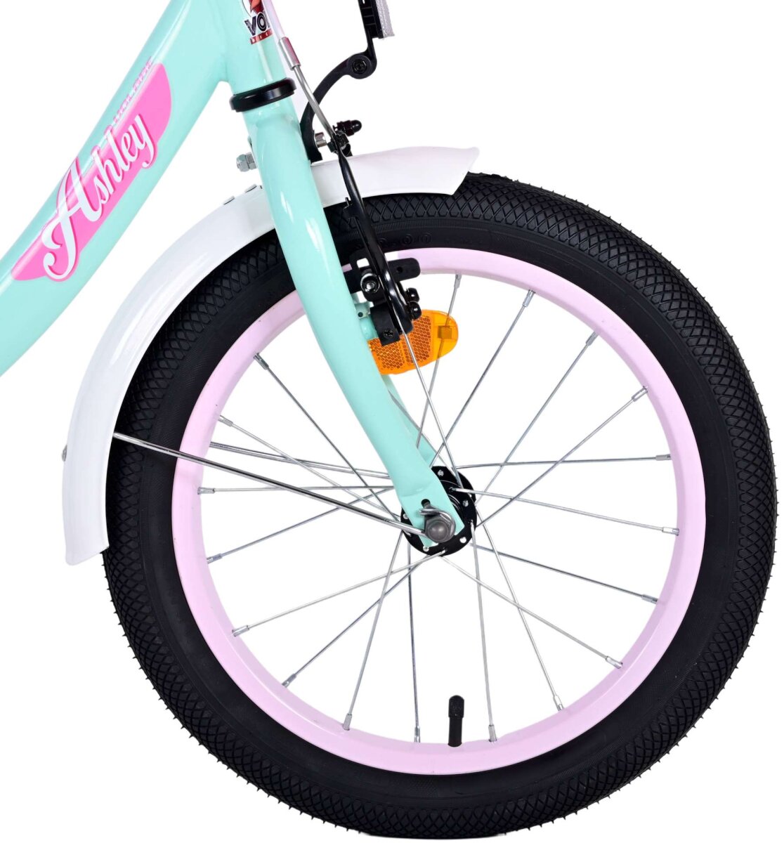 Volare Ashley Kinderfahrrad - Mädchen - 16 Zoll - Grün – Ansicht 4