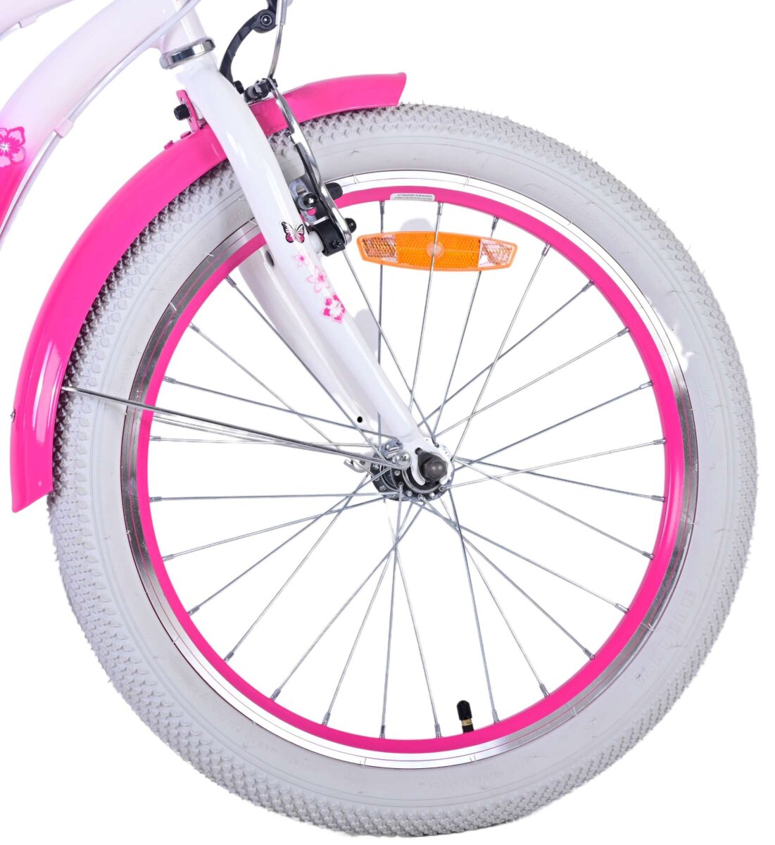 Volare Lovely Kinderfahrrad - Mädchen - 20 Zoll - Rosa - 6 Gänge – Ansicht 5