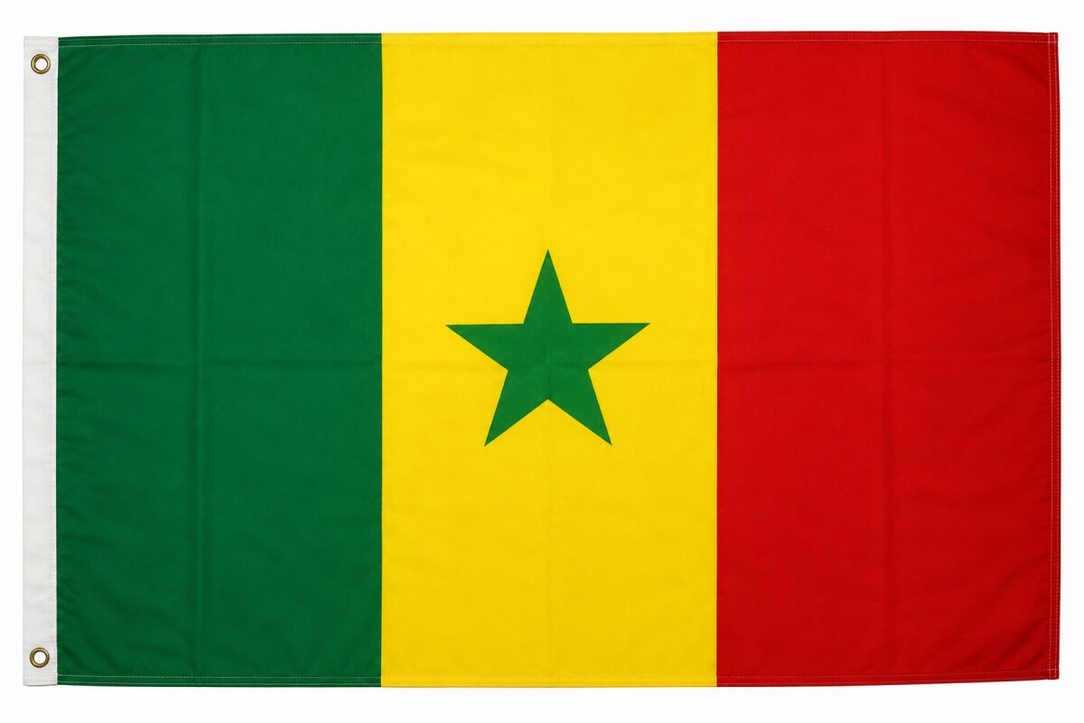 XXL Flagge Senegal 250 x 150 cm