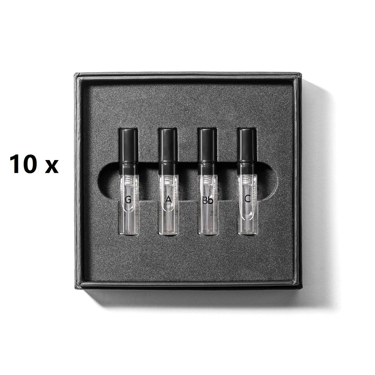 10 x GAMMON Black Notes Parfum Explorer-Set (4x2 ml) Herrenduft Parfum Duftset Probierset mit 20% Duftölanteil – Ansicht 2