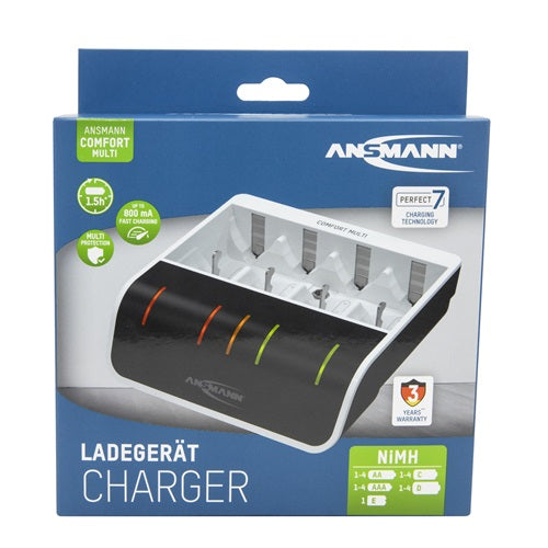 Akku-Ladegerät Comfort-Multi mit USB-Eingang 12 V NiMH ANSMANN – Ansicht 4