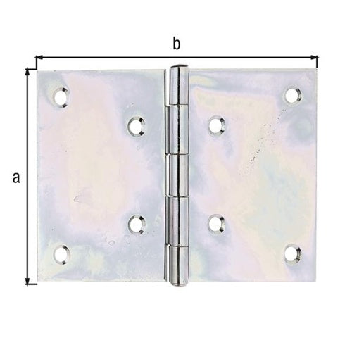 Scharnier H100mm B152mm S20mm STA sdmverzbreit GAH - VPE: 10 – Ansicht 3