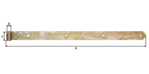 Ladenband L700x16x45mm S5mm STA galvverzdpassD16mm rd GAH – Ansicht 3