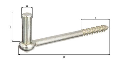 Kloben zEinschr16x165mm galvverzdpassGAH – Ansicht 3