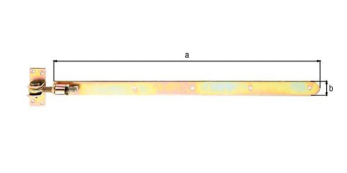 Ladenband B40mm L660x40mm S5mm STA galvverzdpassverstellbum 30mm GAH – Ansicht 3