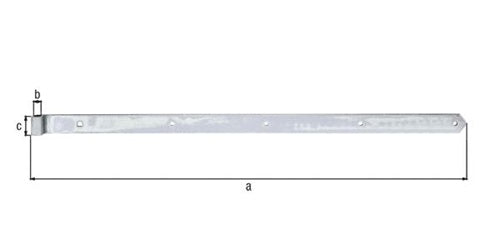 Ladenband L1000x16x45mm S5mm STA galvverzdpassD16mm rd GAH – Ansicht 3