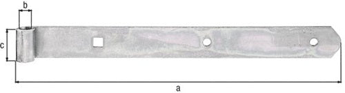 Ladenband L300x10x30mm S3mm STA galvverzdpassD10mm rd GAH – Ansicht 3