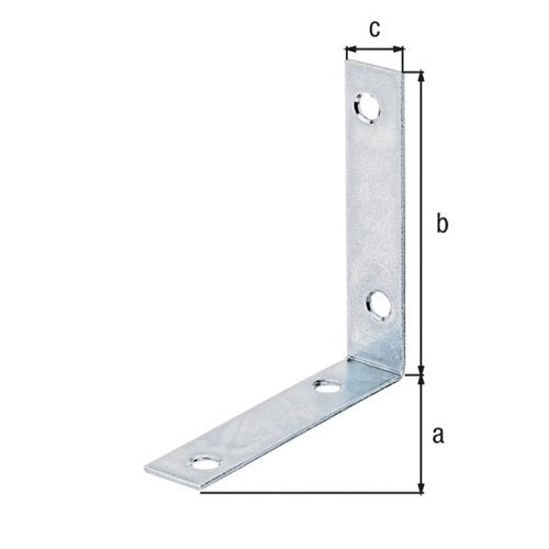 Stuhlwinkel L75x75mm B16mm S175mm STA sdmverzLoch-D55mm GAH - VPE: 50 – Ansicht 3
