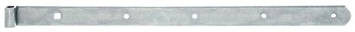 Ladenband Länge 500 x 10 x 30 mm Stärke 3 mm Stahl galv verz dickschichtpassiviert Ø 10 mm abgerundet GAH