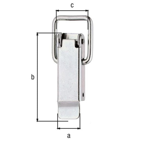 Kistenverschluss H61mm B18mm STA galvverzdpassGAH - VPE: 50 – Ansicht 3