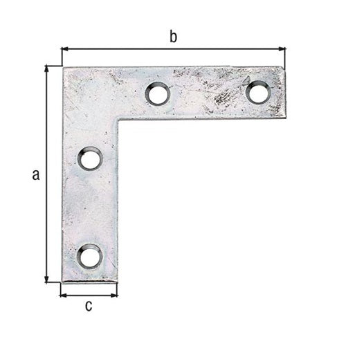Möbelwinkel L40x40mm B10mm S125mm STA sdmverzGAH - VPE: 100 – Ansicht 3
