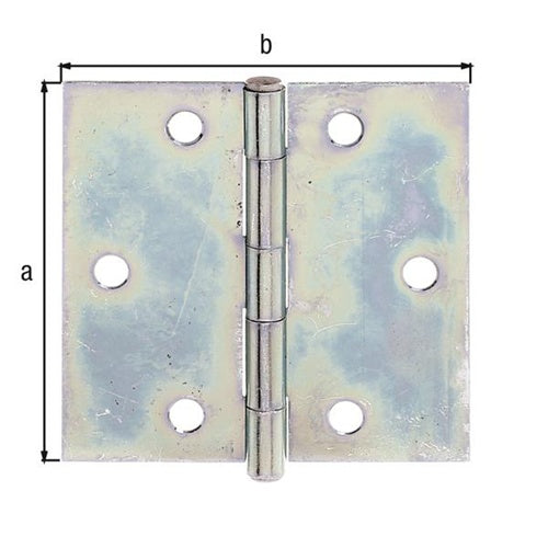 Scharnier H82mm B82mm S10mm STA sdmverzquadGAH - VPE: 20 – Ansicht 3