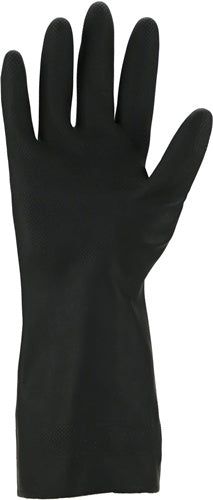 Chemikalienhandschuhe Größe 9 schwarz EN 388 EN 374 PSA-Kategorie III ASATEX - VPE: 10 – Ansicht 3