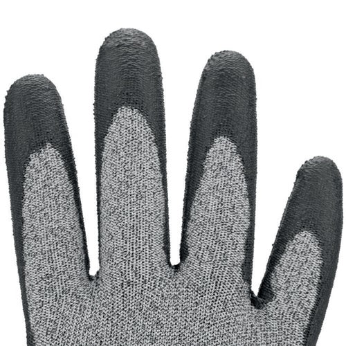 Schnittschutzhandschuhe Größe 9 graumeliert/schwarz EN 388 PSA-Kategorie II 10 Paar ASATEX - VPE: 10 – Ansicht 4