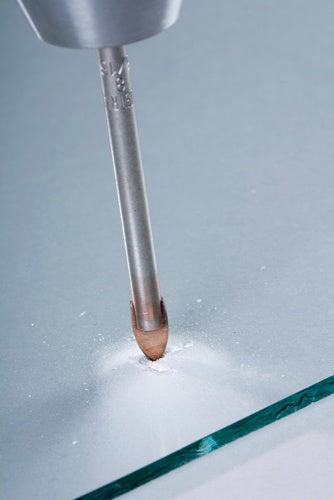 Glasbohrer Ø 10 mm kugelgestrahlt ALPEN – Ansicht 3