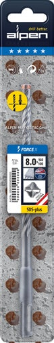 Hammerbohrer Force X D10mm Arbeits-L50mm L110mm SDS-plus ALPEN – Ansicht 5