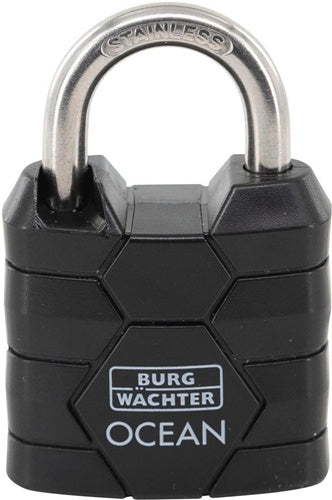 Zylindervorhangschloss 490 NI 30 Schlosskörper-B30mm MS versch-schl - VPE: 10