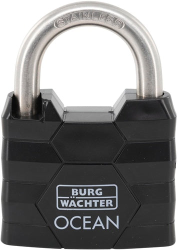 Zylindervorhangschloss 490 Ni 50 Schlosskörper-B50mm MS versch-schl - VPE: 5