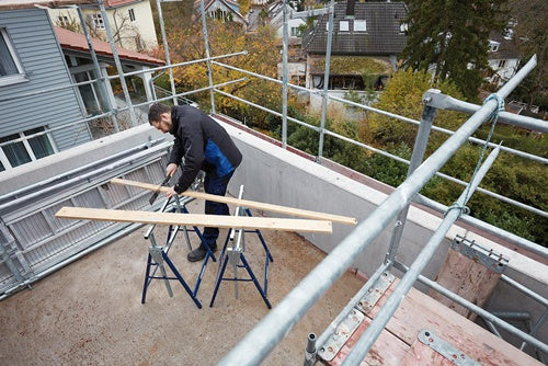 Arbeitsbock Höhe max1310 mm Stahlrohr höhenverstellbar BRENNENSTUHL - VPE: 2 – Ansicht 4