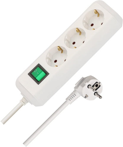 Steckdosenleiste Eco Line 16 A 250 V Steckd3 mSchalter 15m H05VV-F 3x15 mm² – Ansicht 5