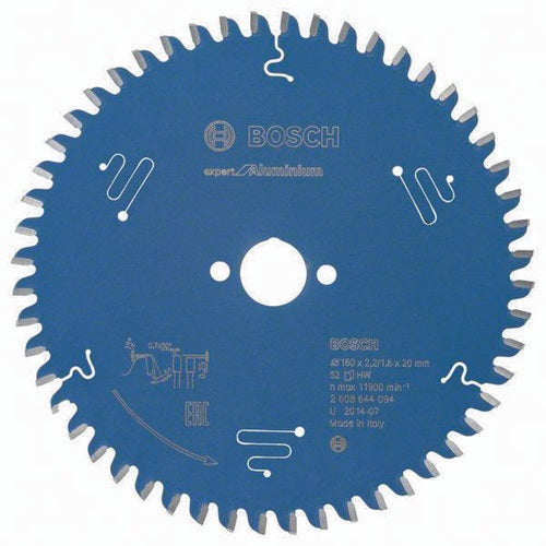 Kreissägeblatt Außen-Ø 160 mm Zähnezahl 52 HLTCG Schnittbreite 22 mm BOSCH