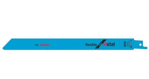 Säbelsägeblatt S 1122 BF Länge 225 mm Breite 19 mm Zahnteilung TPI 14 18 mm geschränkt gefräst 25 Stück / Karte BOSCH