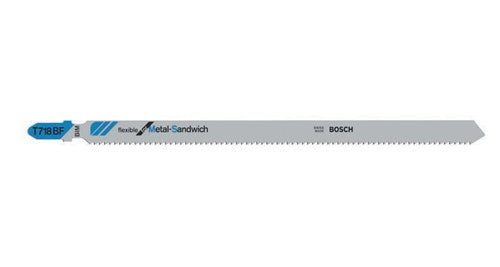Stichsägeblatt T 718 BF Gesamtlänge 180 mm Zahnteilung 2 mm BIM 3 Stück / Karte BOSCH