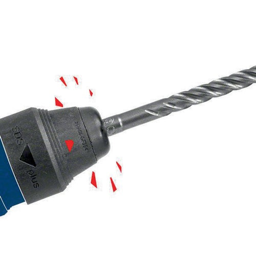 Hammerbohrersatz Expert SDS plus-7X 5- teilig SDS Plus Kunststoffkassette mit Euroloch BOSCH – Ansicht 3