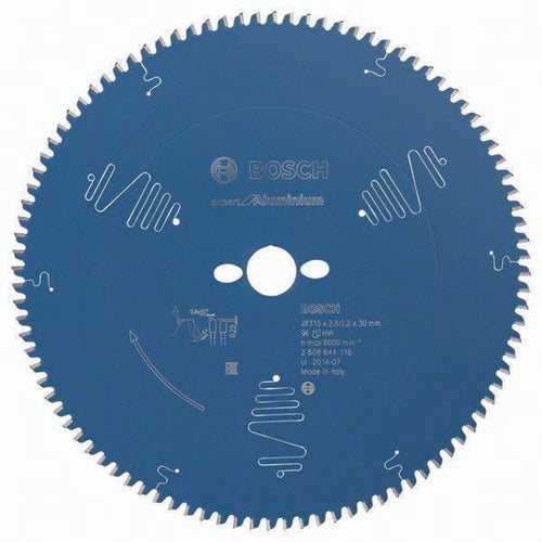 Kreissägeblatt Außen-Ø 315 mm Zähnezahl 96 HLTCG Bohrung 30 mm Schnittbreite 28 mm HM BOSCH