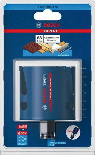 Lochsäge Expert Construction Material Sägen-Ø 68 mm Schnitttiefe 60 mm Power Change Plus BOSCH – Ansicht 3