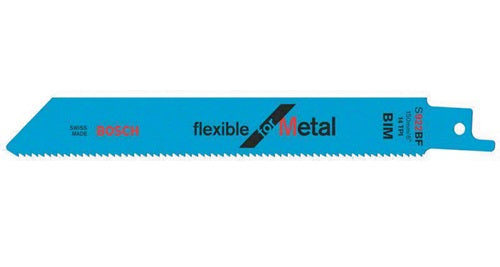 Säbelsägeblatt S 922 BF Länge 150 mm Breite 19 mm Zahnteilung TPI 14 18 mm geschränkt gefräst 100 Stück / Karte BOSCH