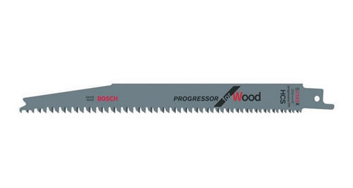 Säbelsägeblatt S 2345 X Länge 200 mm Breite 19 mm Zahnteilung TPI 6-10 25-43 mm geschränkt geschliffen 25 Stück / Karte BOSCH