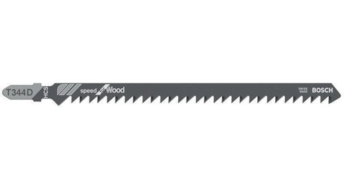 Stichsägeblatt T 344 D Gesamtlänge 152 mm Zahnteilung 4 mm HCS 3 Stück / Karte BOSCH