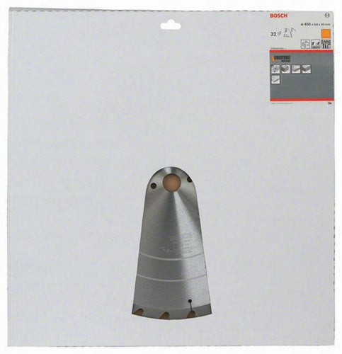 Kreissägeblatt Außen-Ø 450 mm Zähnezahl 32 HB Schnittbreite 3,8 mm BOSCH – Ansicht 3