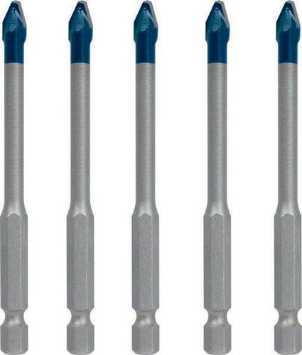Keramikbohrersatz Expert HardCeramic HEX-9 5-teilig 6 mm Schaft 6-kant BOSCH