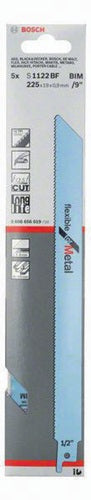Säbelsägeblatt S 1122 BF=225mm B=19mm Zahnteilung TPI 14 1,8mm geschränkt, gefräst 5er Pack – Ansicht 3