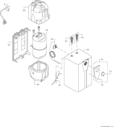 BOSCH Kleinspeicher TR1500 TO 5 T offen 390x258x245 18 kW 5 L Untertisch – Ansicht 3