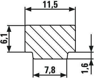 Tischzwinge GTR Spannweiße 120 mm Ausladung 60 mm 061 kg BESSEY – Ansicht 4