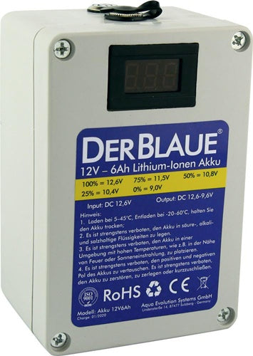 AQ Akku 12V 6Ah Lithium-Ionen Akku