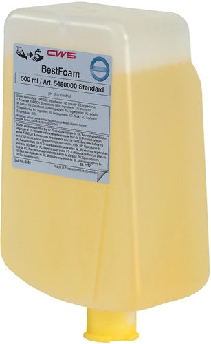 CWS Seifenkonzentrat Foam Slim 12 Fl a 500ml j Kt Stan gelb Zitrusduft Standard gelb Zitrusduft CWS