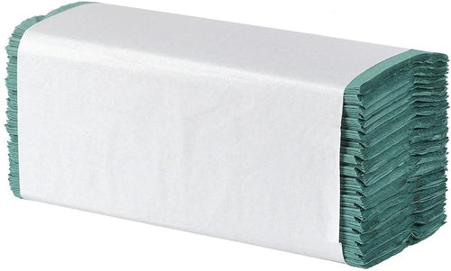 CWS Papier-Falthandtücher C-Falzung Bas rec 1lag grün 3600 Blatt Basic Recycling 1-lagig grün 3600 Bla CWS