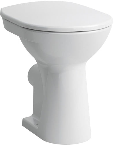 Stand-WC LAUFEN PRO tief 6 l erhöht Abgang waagerecht weiß LAUFEN – Ansicht 3