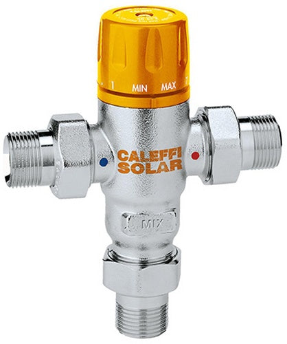 CA Thermomischer einstellbar Solar 3/4Zoll 30-65 Grad C verchromt