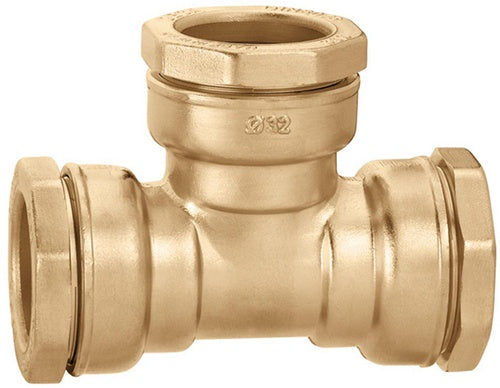 CA T-Verschraubung 25 mm für PE-Kunststoffrohr