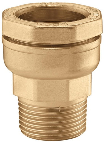 CA Anschlussverschraubung AG 25 mm x 3/4Zoll AG für PE-Kunststoffrohr
