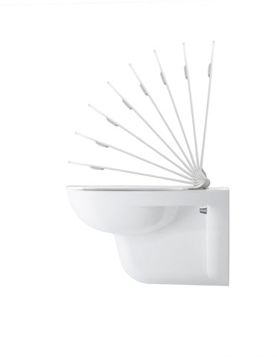 WC-Sitz D-CODE mit Absenkautomatik weiß weiß DURAVIT – Ansicht 6