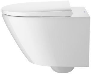 DU Wand-WC Set 540 mm D-Neo WeißTS rim WC-Sitz mAbsenkautinklDurafix – Ansicht 3