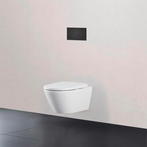 DU Wand-WC Set 540 mm D-Neo WeißTS rim WC-Sitz mAbsenkautinklDurafix – Ansicht 4