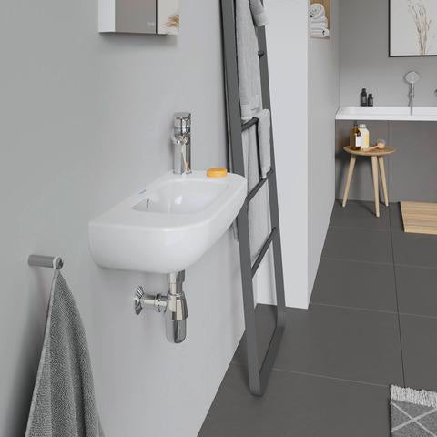 Handwaschbecken D-CODE m ÜL HLB 500x220mm 1 HL rechts weiß 1 Hahnloch rechts weiß DURAVIT – Ansicht 4