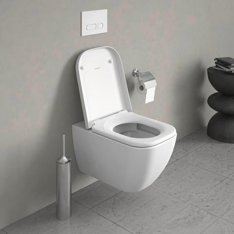 WC-Sitz HAPPY D2 mit Absenkautomatik abnehmbar weiß weiß DURAVIT – Ansicht 3